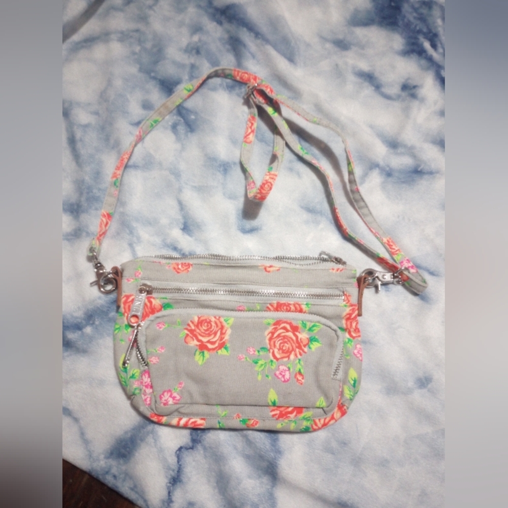 Victoria Secret's Pink Floral Crossbody